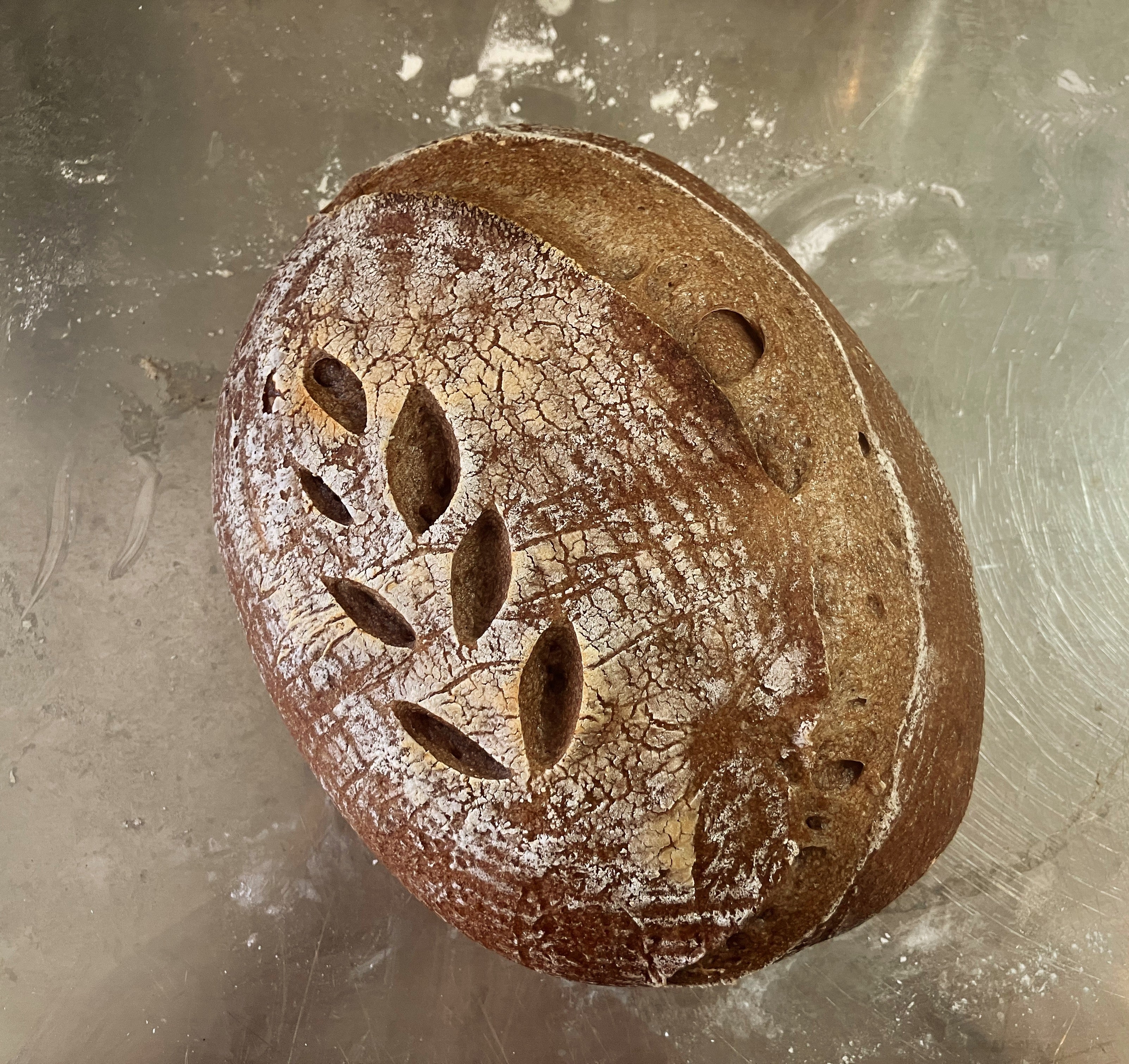Gluten Free Sourdough Rye Style Artisan Loaf